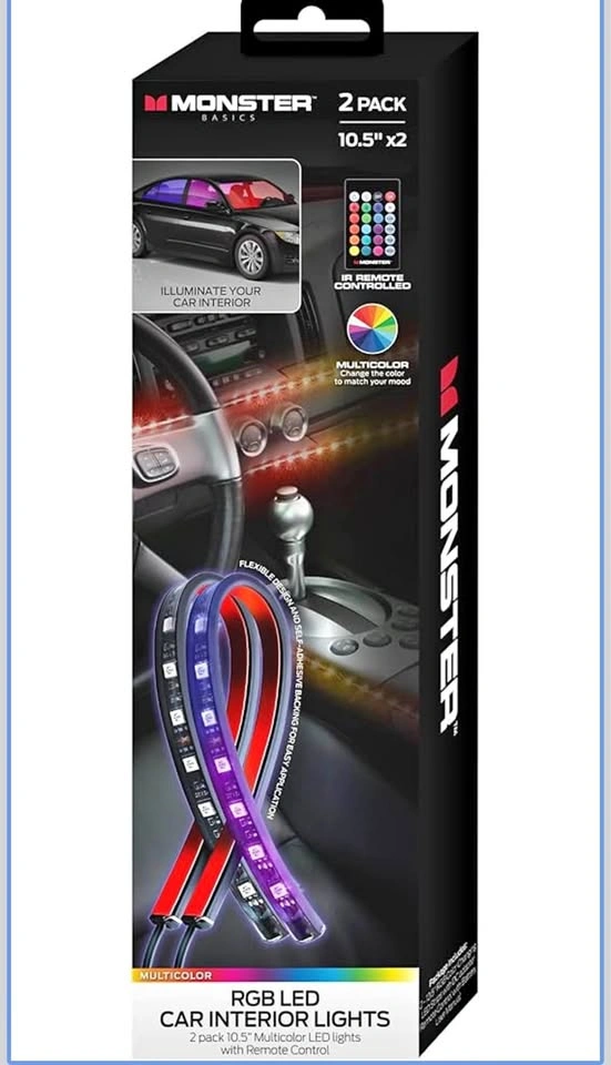 Car Interior LED Accent Lights - Brand New
