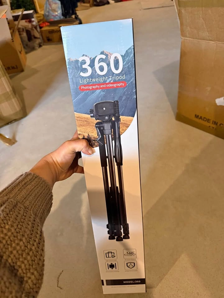 Tripod-360 Lightweight Tripod for Photography and Videography