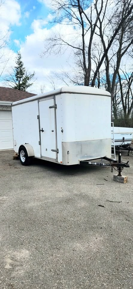 Carry-On 6X12 Enclosed Cargo Trailer - Ramp - photo 2