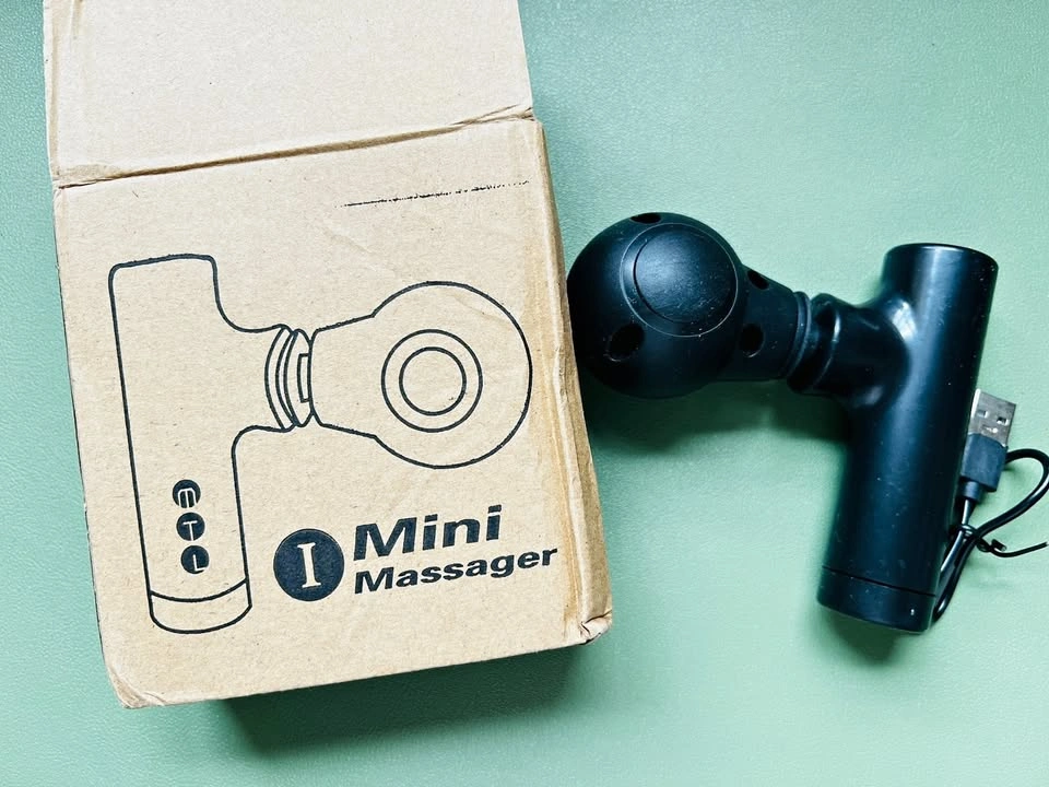 Black Mini Massager w/ USB