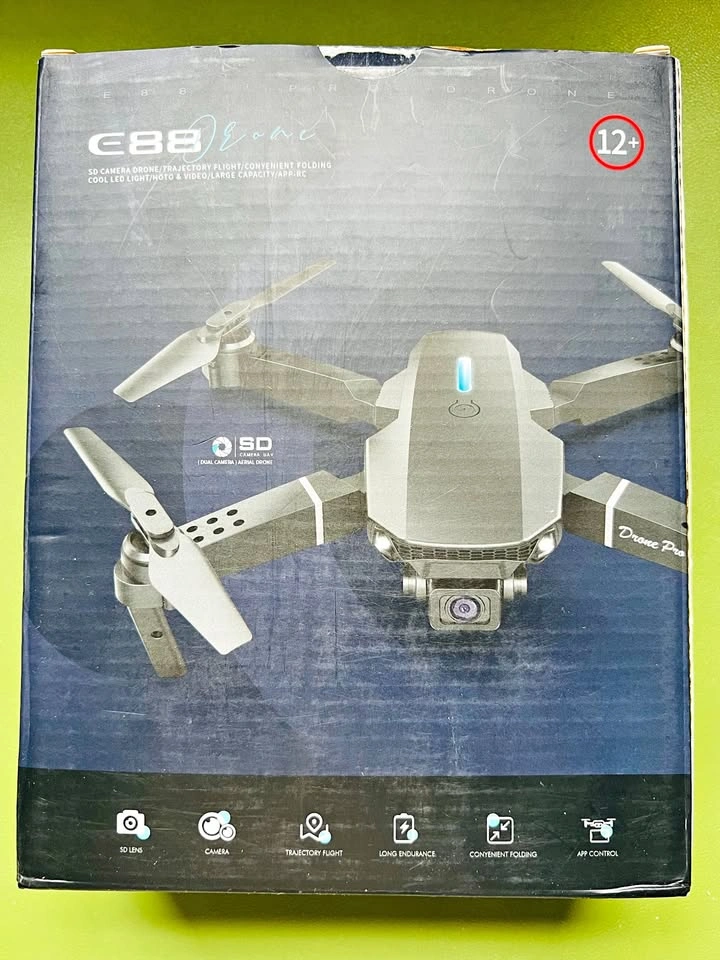 E88 Drone with SD Camera and Folding Design