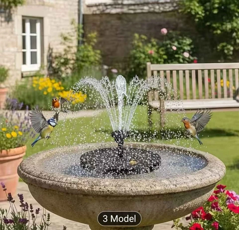 Solar Fountain for Bird Baths, Gardens, Pools - photo 4