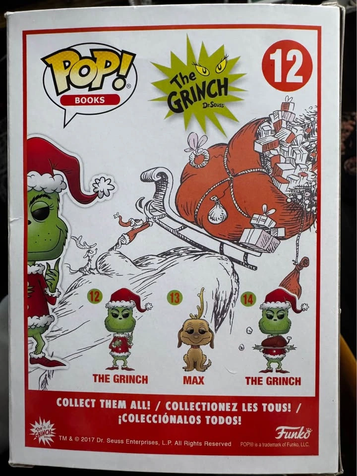 The Grinch #12 Funko POP Books (In-Box) - photo 2