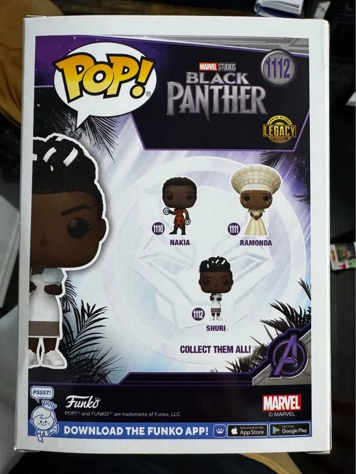 Shuri #1112 Funko POP Marvel (In-Box) - photo 2