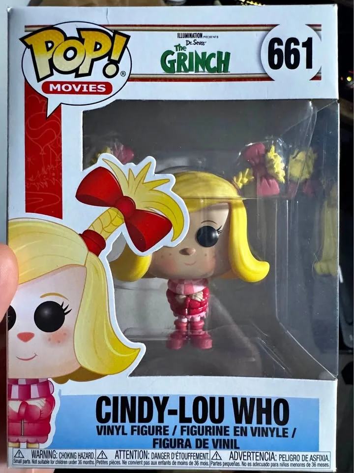 Cindy-Lou Who #661 Funko POP Movies (In-Box)