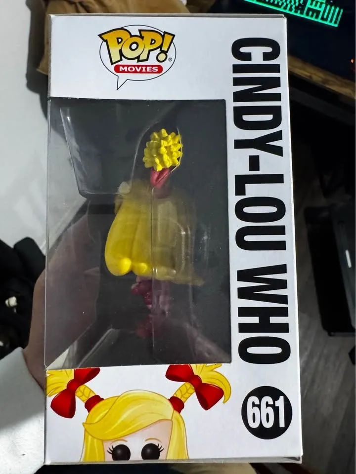 Cindy-Lou Who #661 Funko POP Movies (In-Box) - photo 4