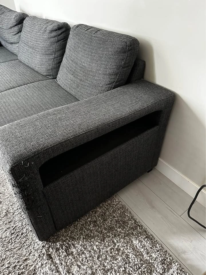 Structube Sectional Pull Out Sofa Bed - photo 3