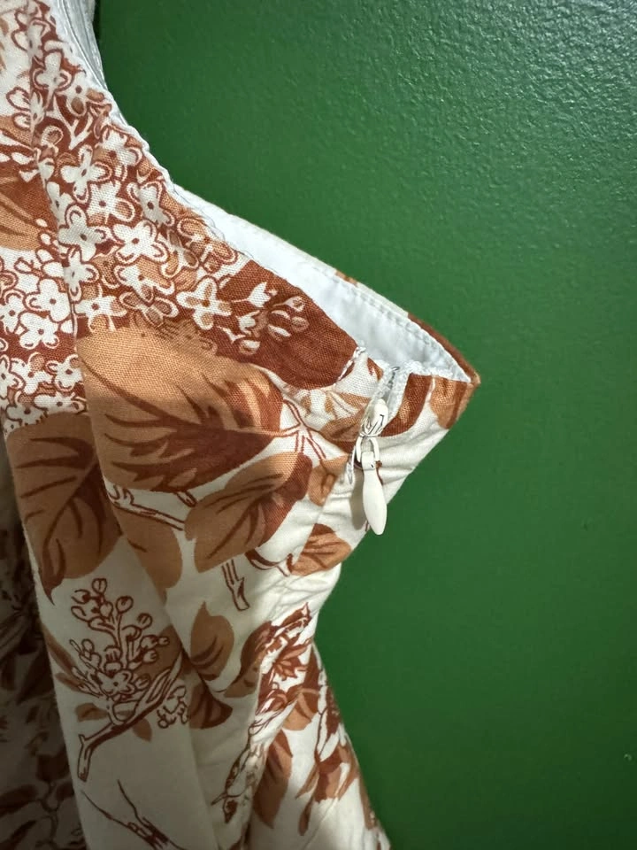 3X Beige/Brown Floral Midi Dress - Fashion Nova - photo 5