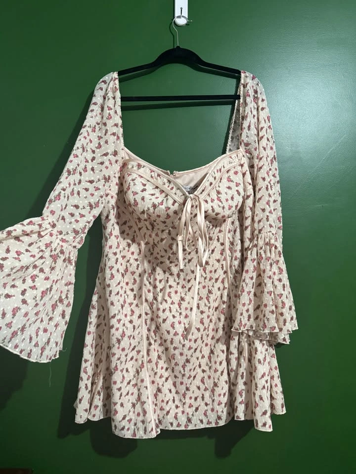 3X Floral Mini Dress from Fashion Nova - photo 3