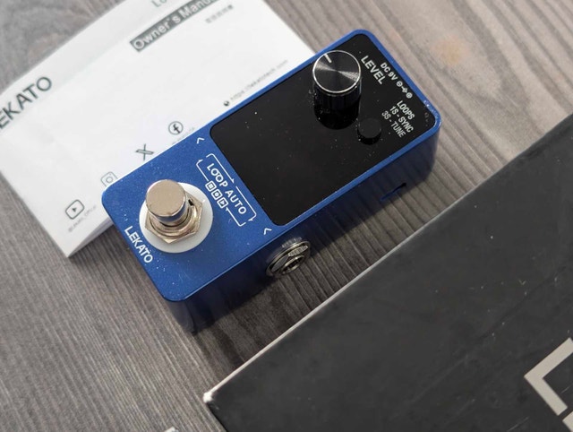 LEKATO LOOPER FX PEDAL