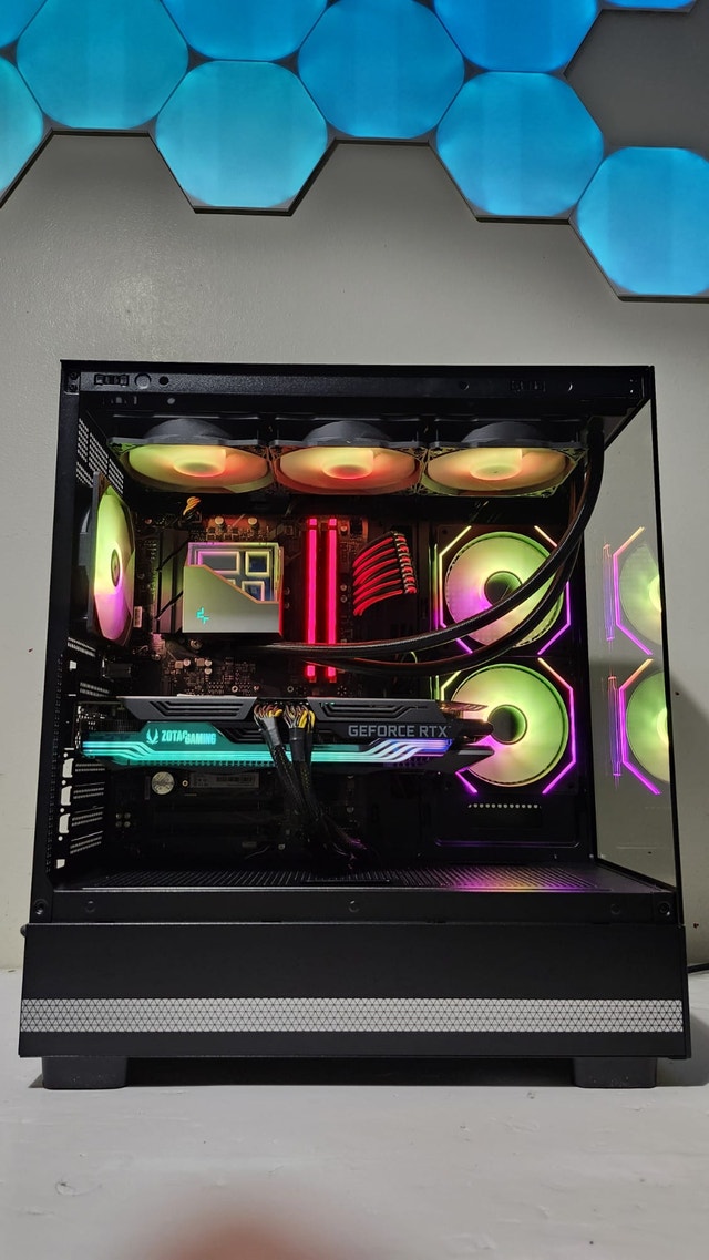 RTX 3070 Ti Gaming PC i7-10700F 16GB RAM - photo 3