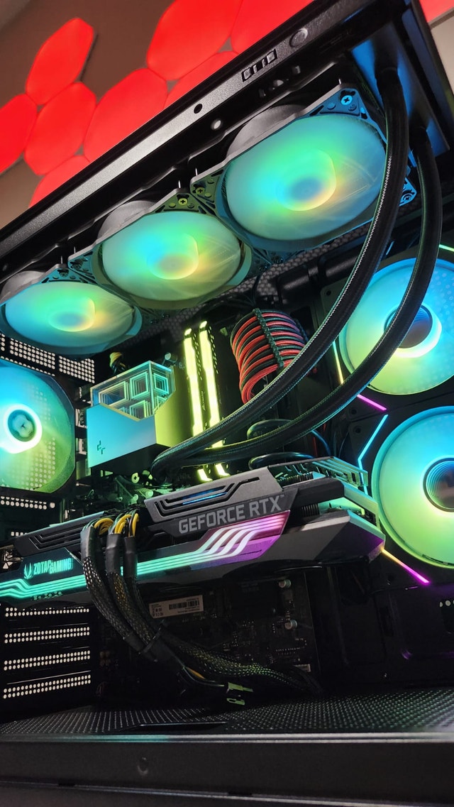 RTX 3070 Ti Gaming PC i7-10700F 16GB RAM - photo 4