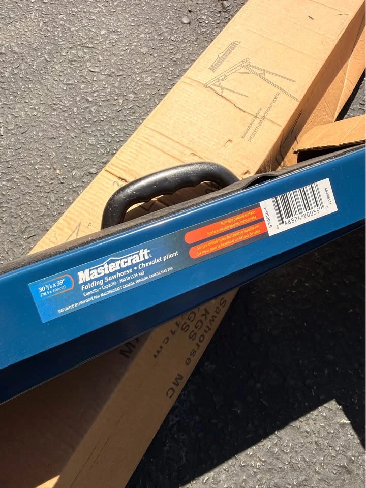 New Mastercraft Sawhorse 2-Pack - photo 2