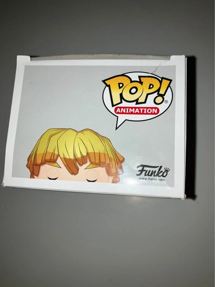 Zenitsu Agatsuma Funko Pop 869 Demon Slayer Animation Vinyl Figu - photo 2