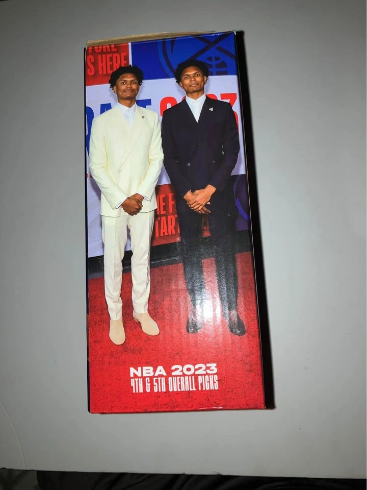 Amen/Ausar Thompson Twins Bobblehead Houston/Detroit NEW NIB - photo 4