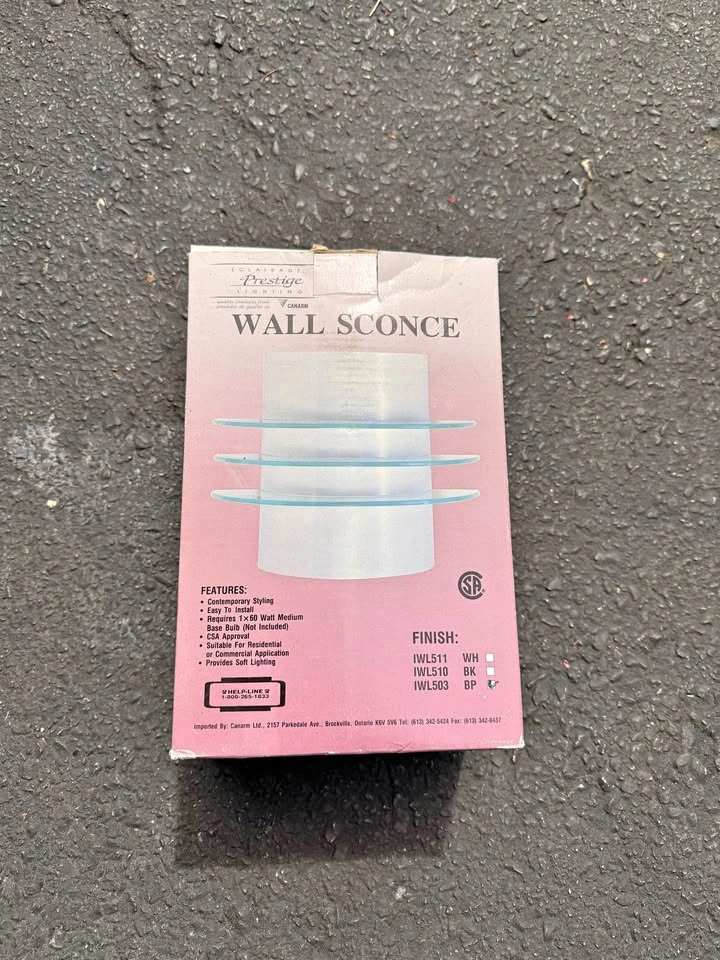New interior Wall Sconce