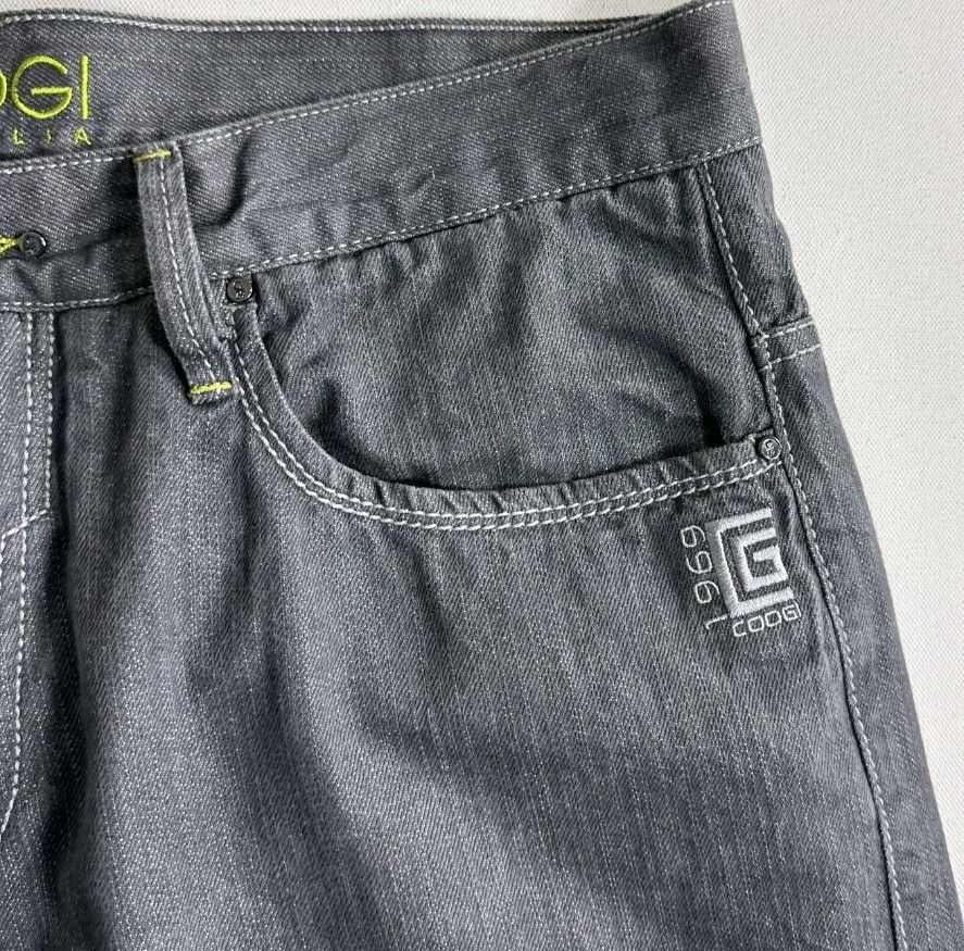 Vintage Mens COOGI Australia Straight Leg Jean Retro Y2K W36 L34 - photo 3