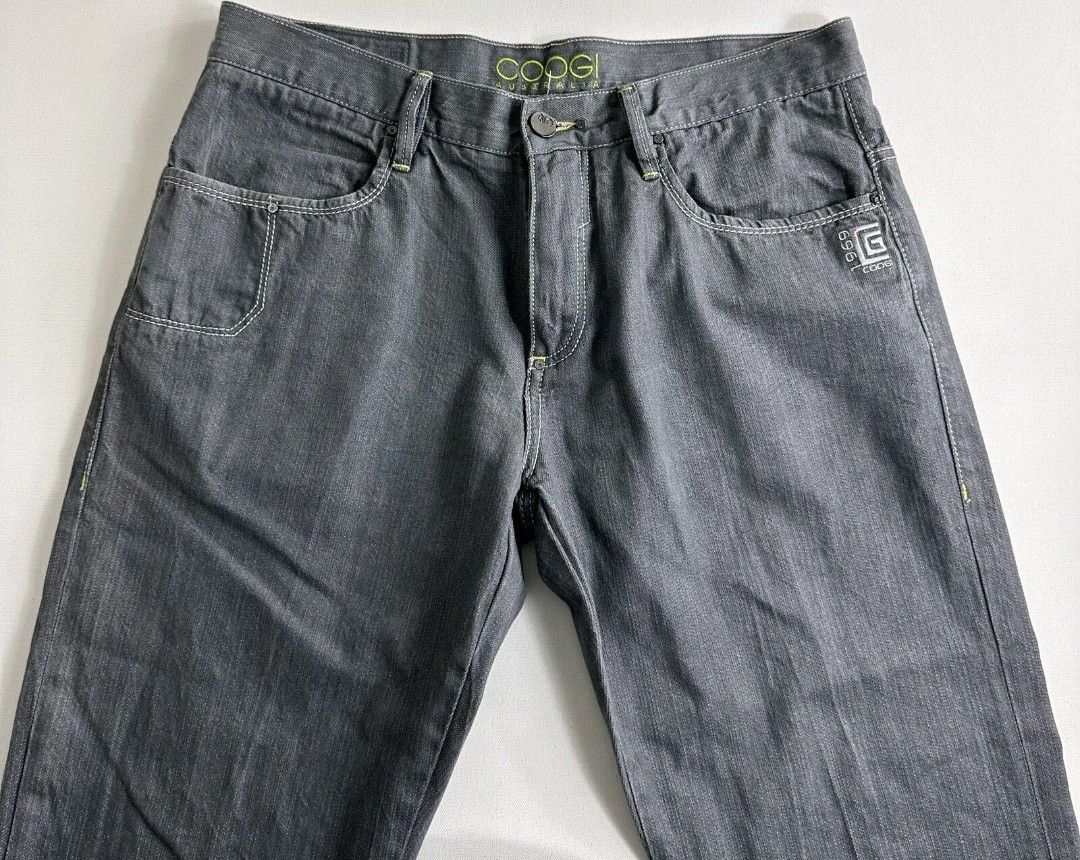 Vintage Mens COOGI Australia Straight Leg Jean Retro Y2K W36 L34 - photo 5