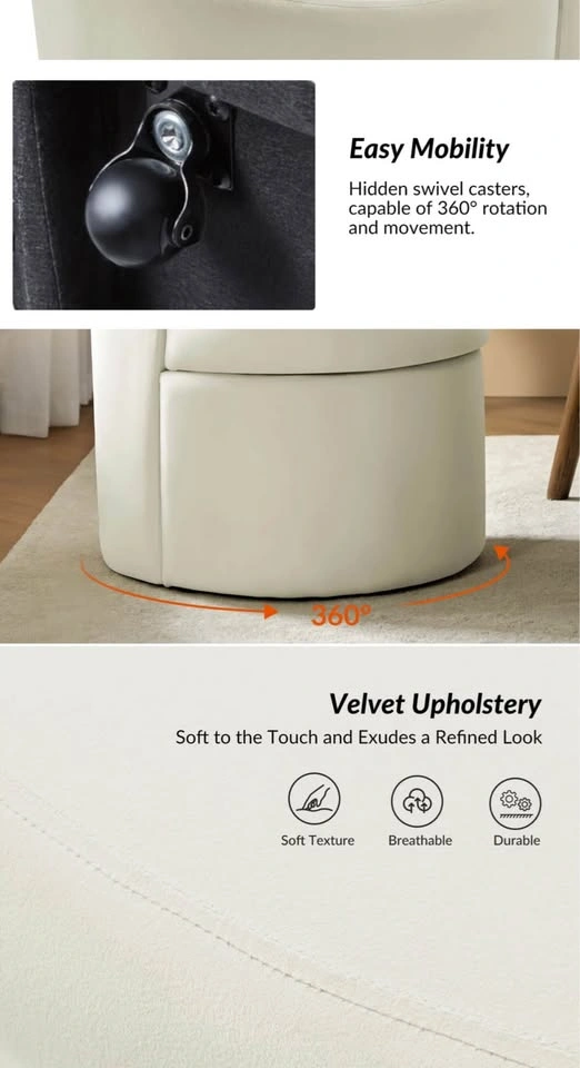Velvet Storage Dining Chairs - photo 2