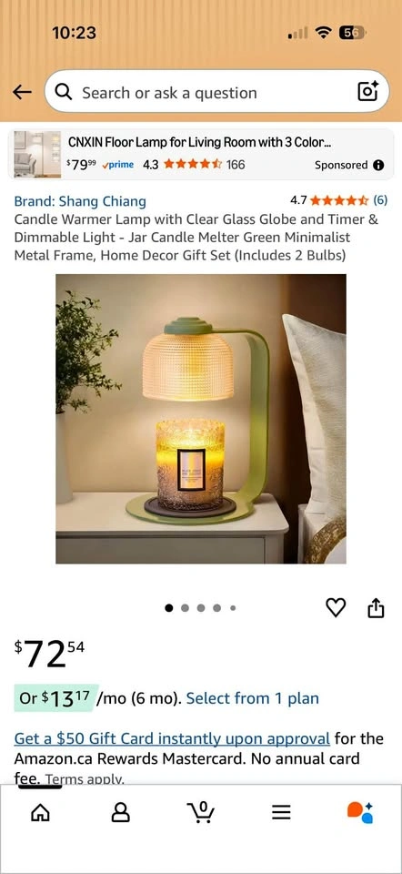 🔥 Candle Warmer Lamp (Brand New) 🔥 $15
