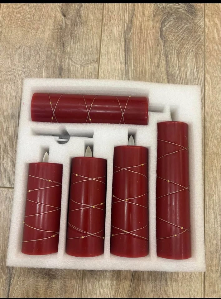 LED Flameless Candle Set (5 Pack) – $5 - photo 3