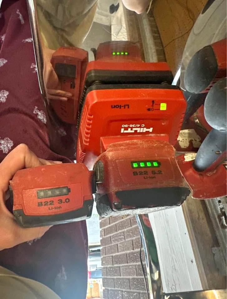 Hilti tool batteries (no charger)
