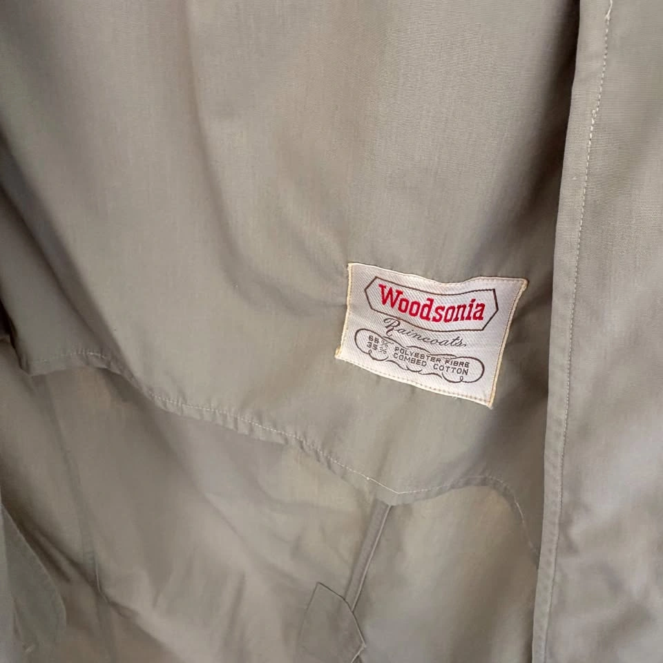 vintage trench coat - made in japan - photo 3