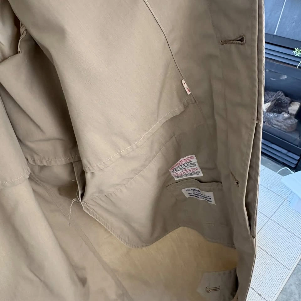 vintage trench coat - made in japan - photo 5