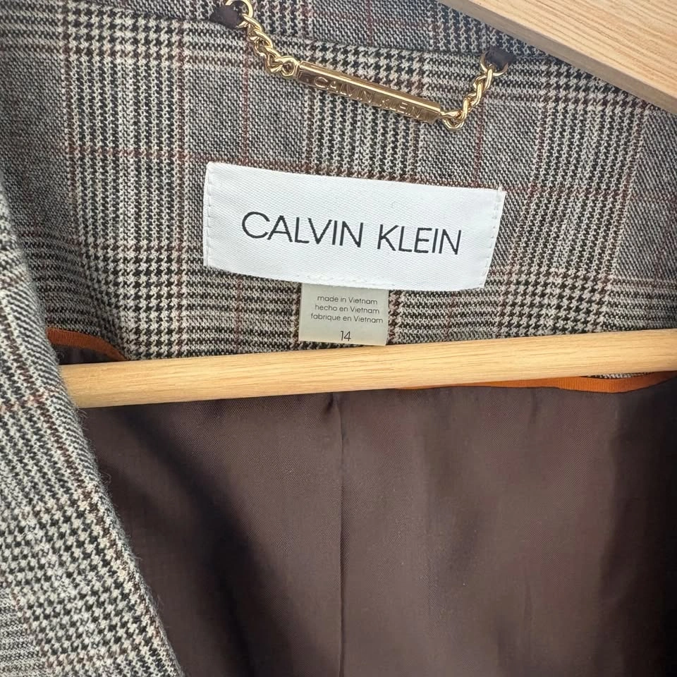 Check Blazer by Calvin Klein - photo 4