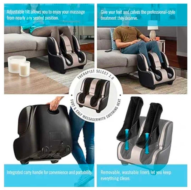 Homedics Therapist 2.0 Foot & Calf Massager - photo 3
