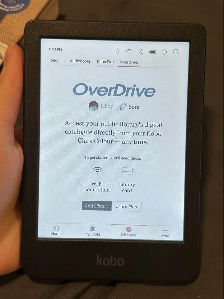 Kobo Clara colour 6” ereader black with box (16GB)| waterproof & - photo 2