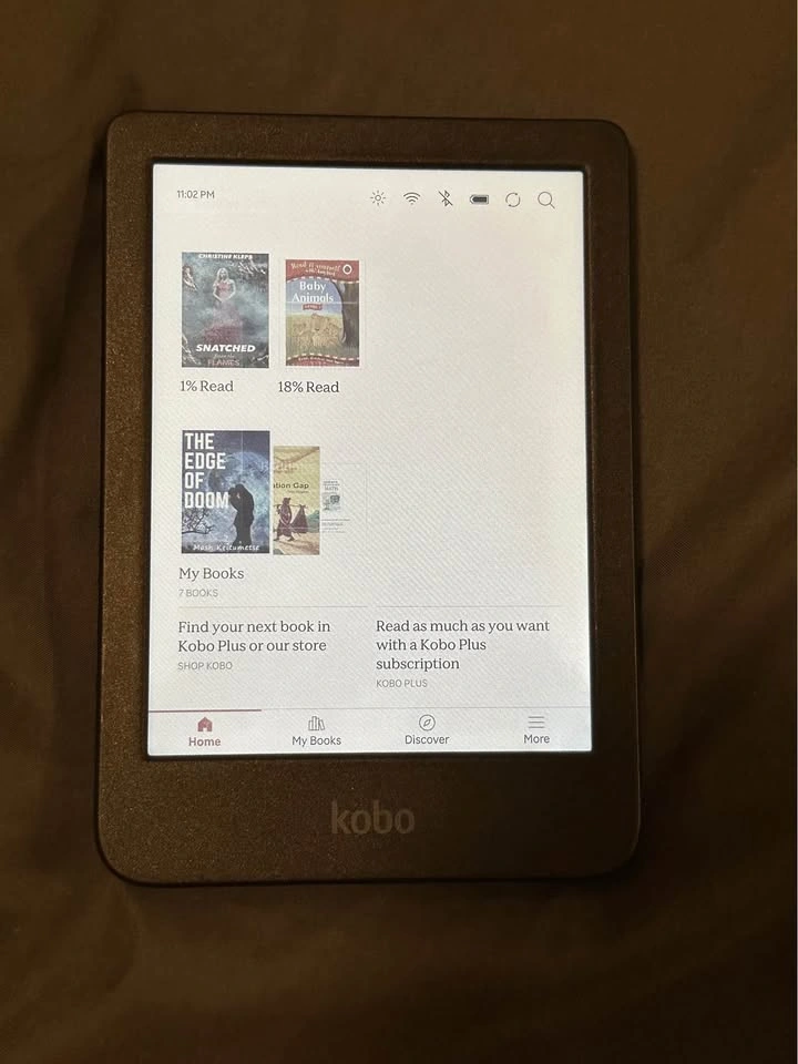 Kobo Clara colour 6” ereader black with box (16GB)| waterproof & - photo 3