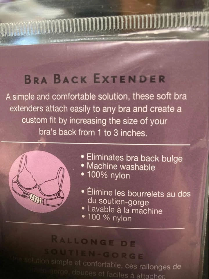 Comfort Back Bra Extender - 3 Hooks - photo 2