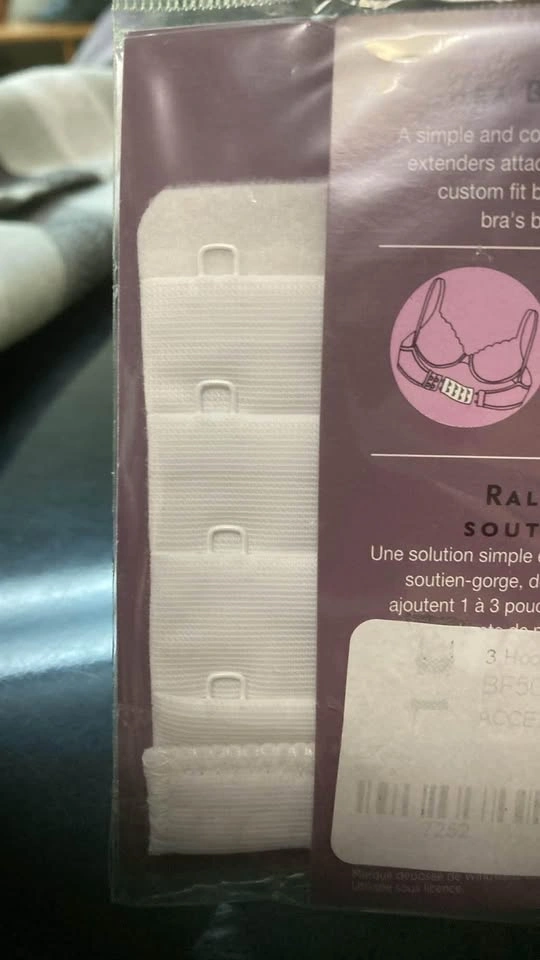 Comfort Back Bra Extender - 3 Hooks - photo 3