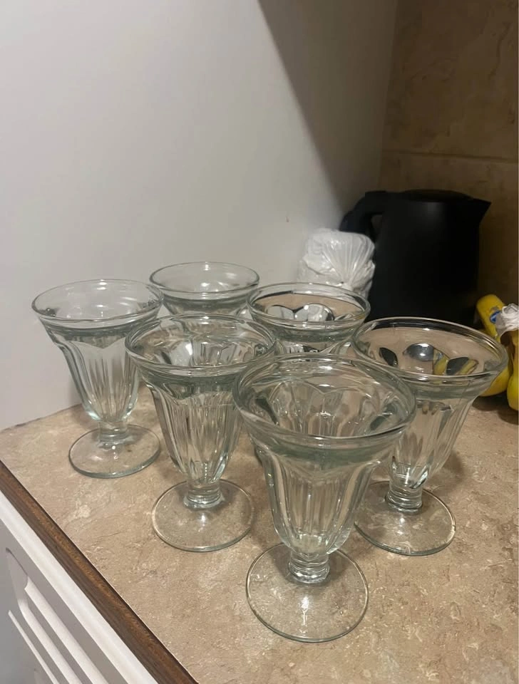 Set of 6 Sundae/ Dessert Glasses - photo 3