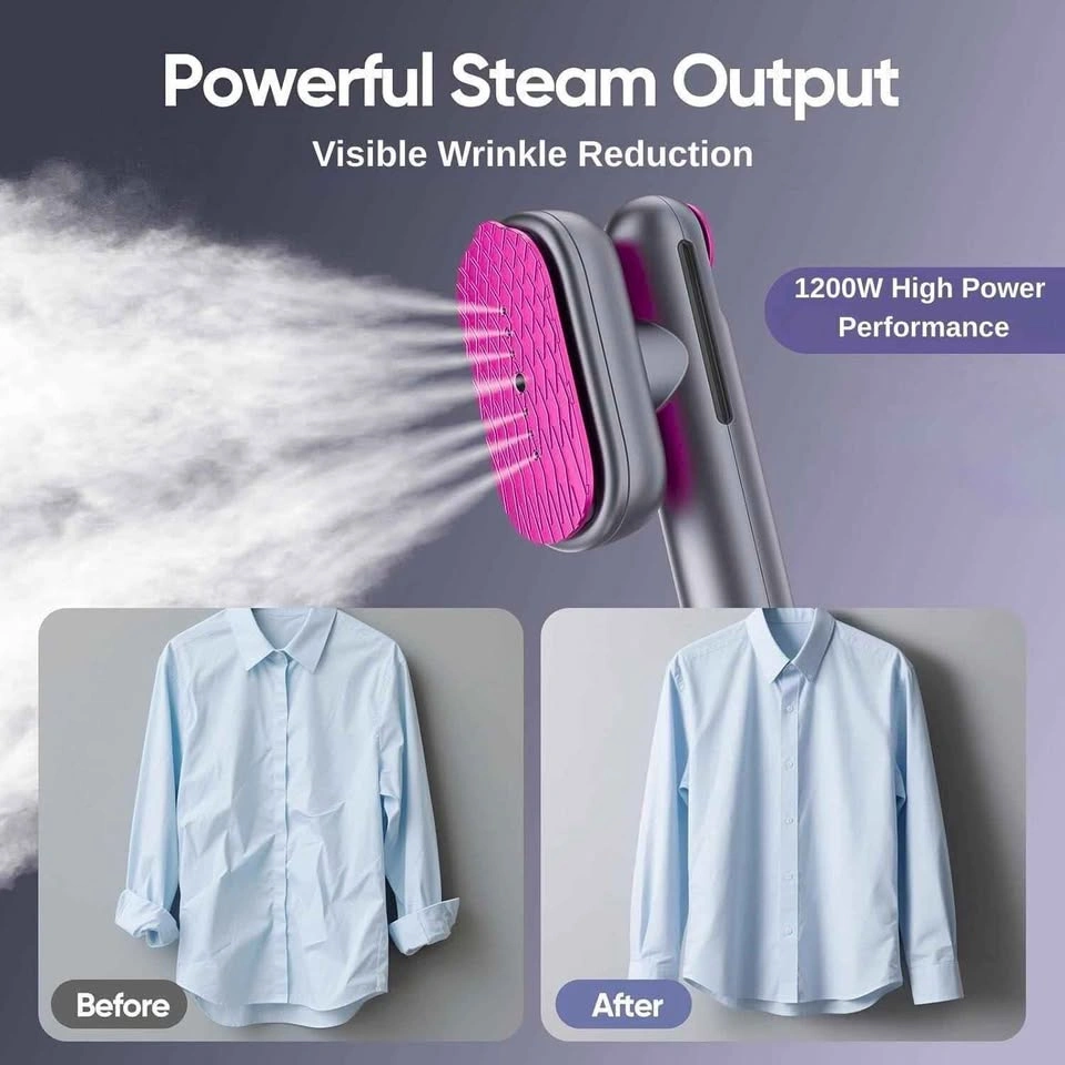 Brand New - 2 in 1 Handheld Travel Steamer for Clothes - photo 4