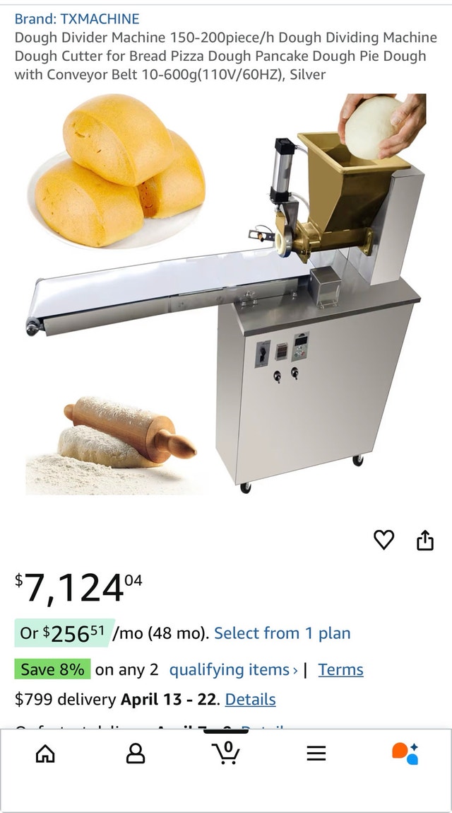 Commercial Dough Divider Machine