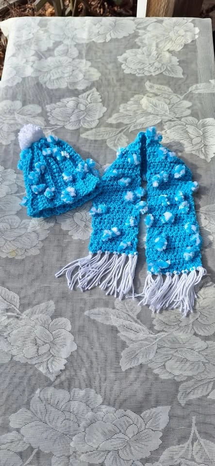 Baby Scarf & Hat Set