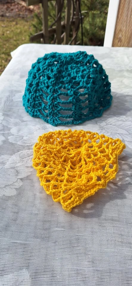 Crochet Mesh Hats - photo 2