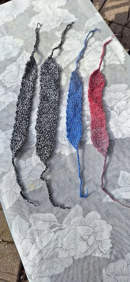 Crochet Headbands (Tie-Up Style)