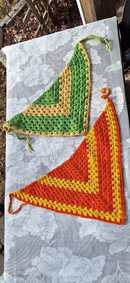 Handmade with Love - Crochet Bandanas