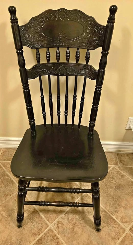 All Wooden Chair (Black)