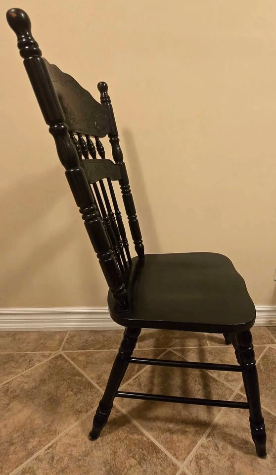 All Wooden Chair (Black) - photo 2