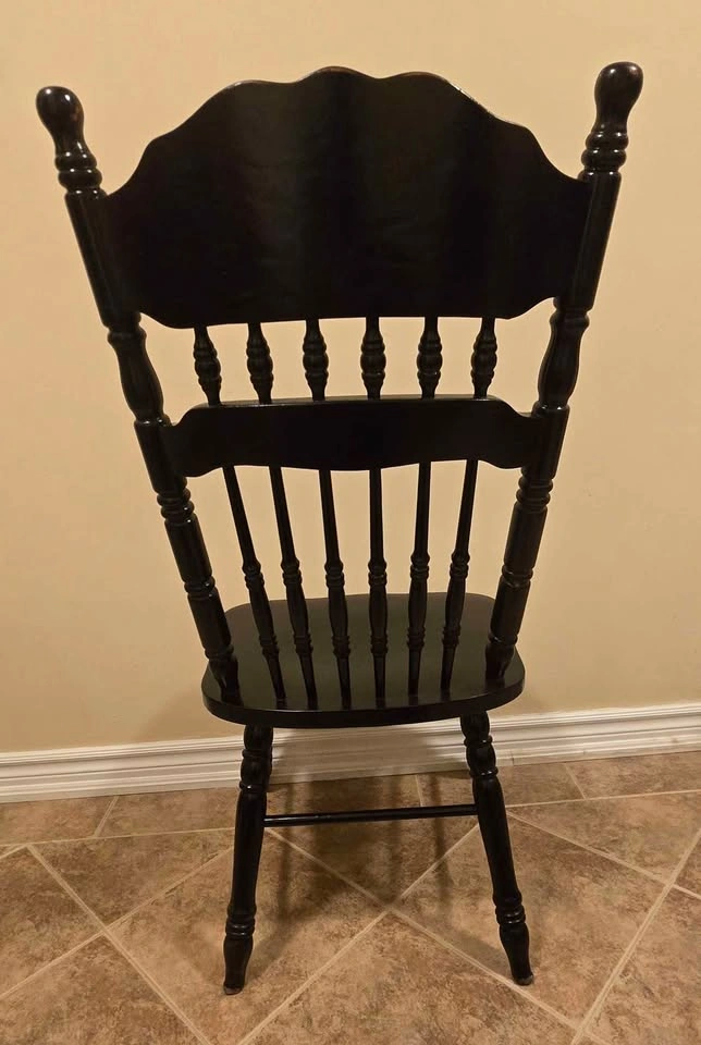 All Wooden Chair (Black) - photo 3