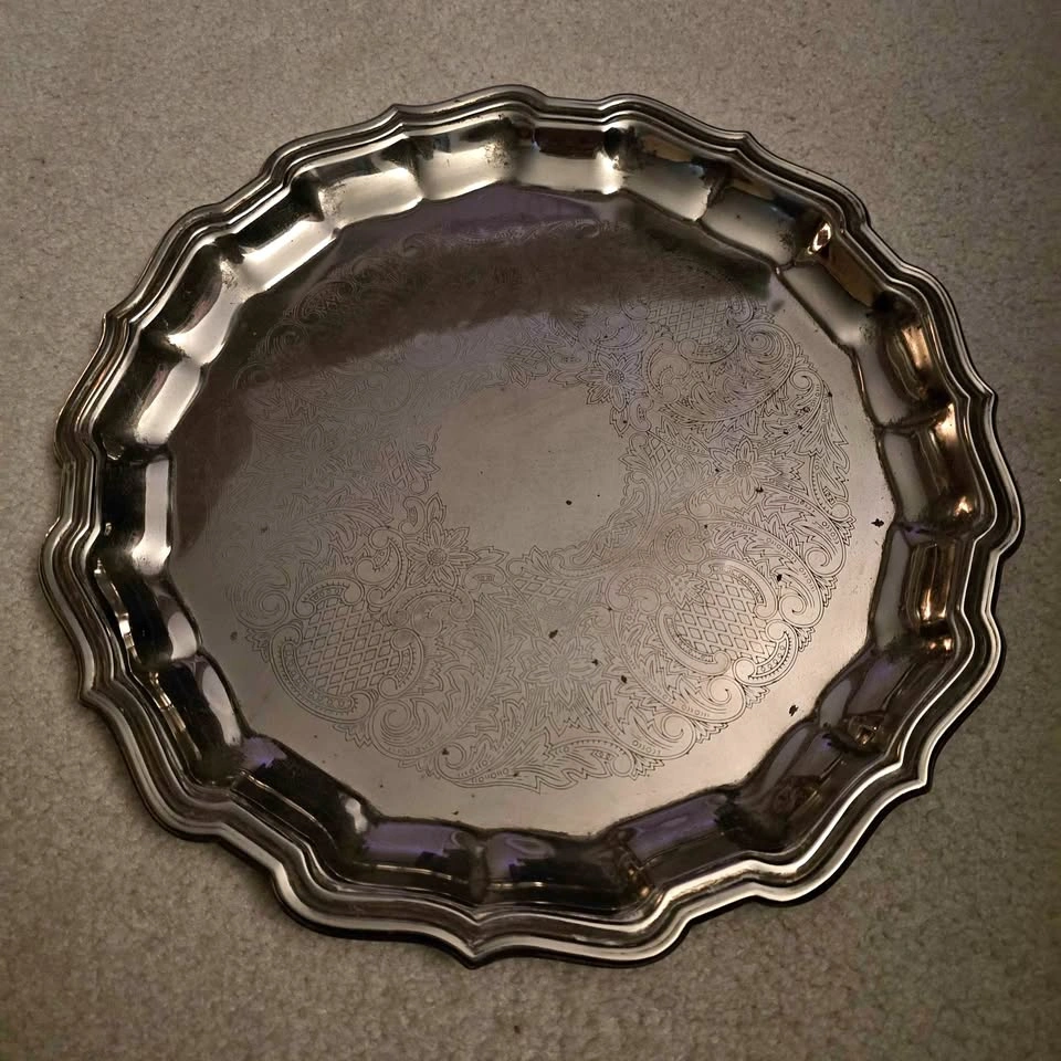 Fancy Indonesian Vintage Serving Tray