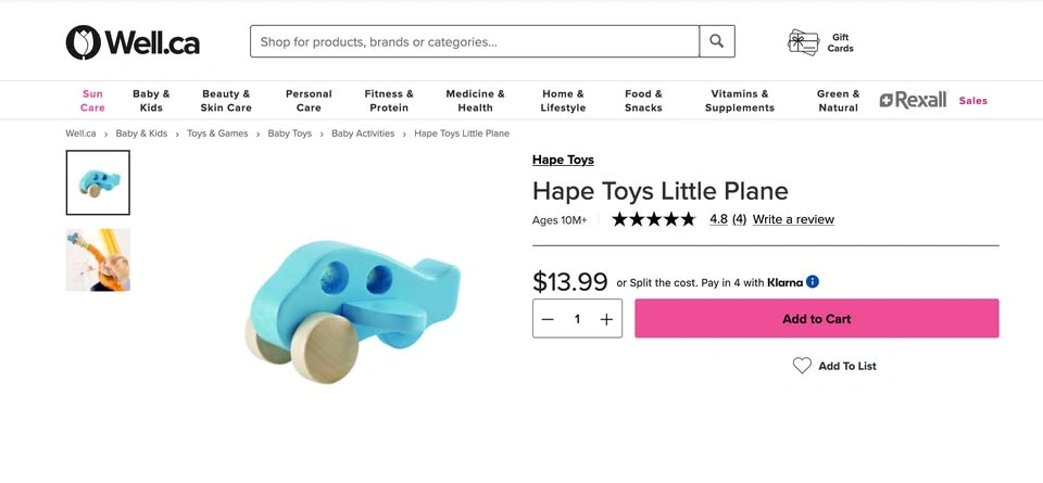 Wooden Baby Toys (Hape, Plan) - photo 5