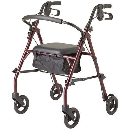 New in Box Walgreens Folding Rollator Walker 350 Weight Capacity