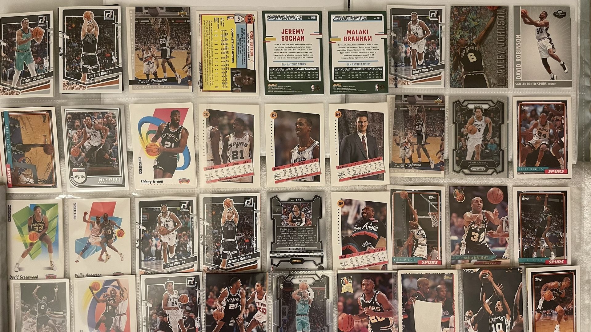 NBA Signed Tim Duncan Plaque COA & Spurs Basketball Cards - photo 5