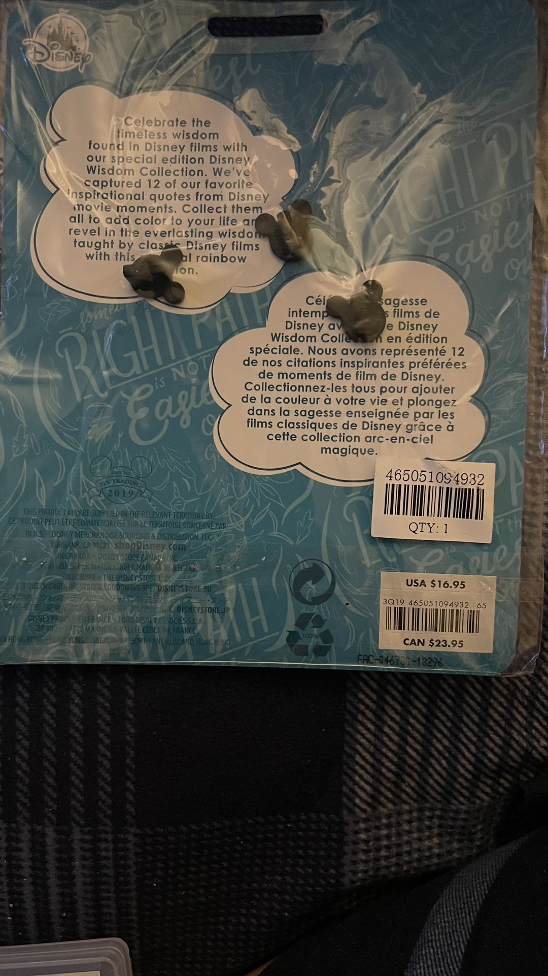 Disney Pocahontas Wisdom Collection 3 Pin Set - New - photo 2