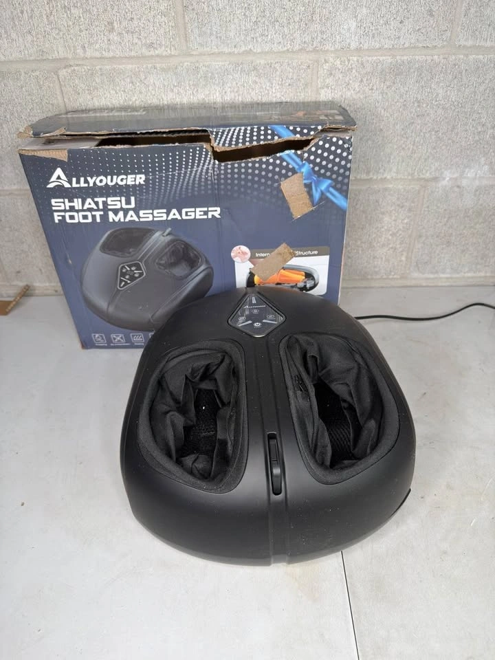 ALLYOUGER Foot Massager Machine with Heat - photo 2